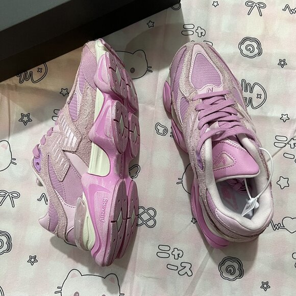 New Balance 9060 ASOS Exclusive Pink Overdye - Picture 2 of 5